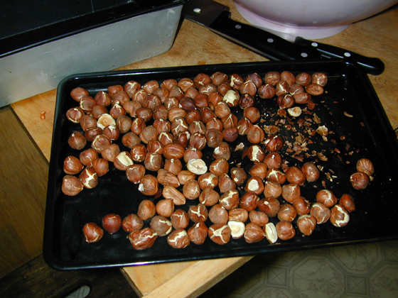 Toasted Hazelnuts