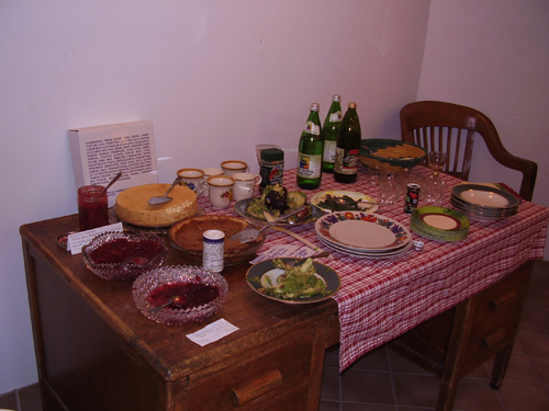 Dessert table