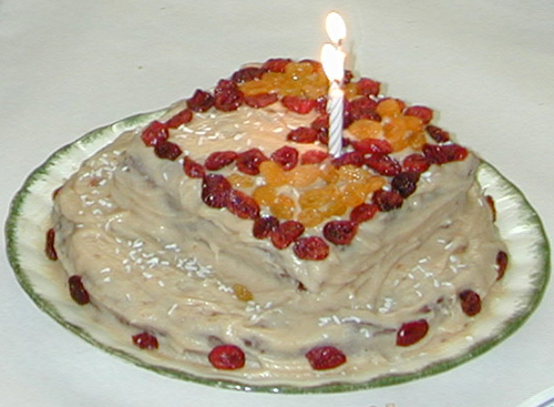 Miriam’s birthday cake from 2007