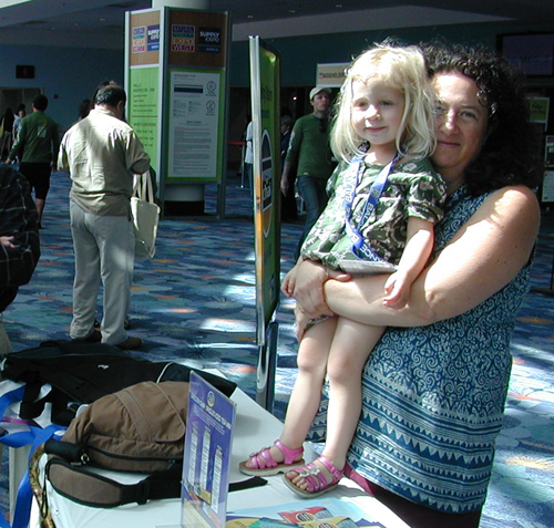 Cyndi & Miriam at Expo West 2008