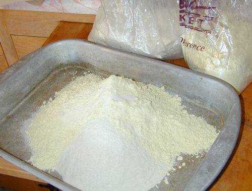 Breading flour for fried fish