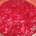 Lemon cranberry sauce
