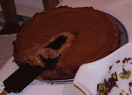 Pumpkin pie from Thanksgiving 2007