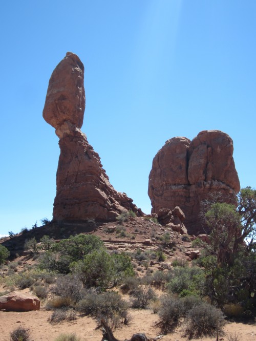 Balanced Rock, Arches National Park, Utah