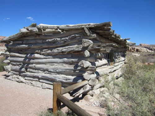 Wolfe Ranch cabin, Arches National Park, Utah