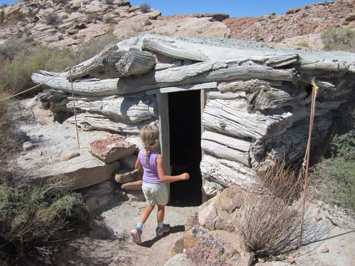 Wolfe Ranch storage building, Arches National Park, Utah