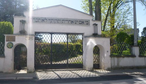 Zilina Cemetery Entrance